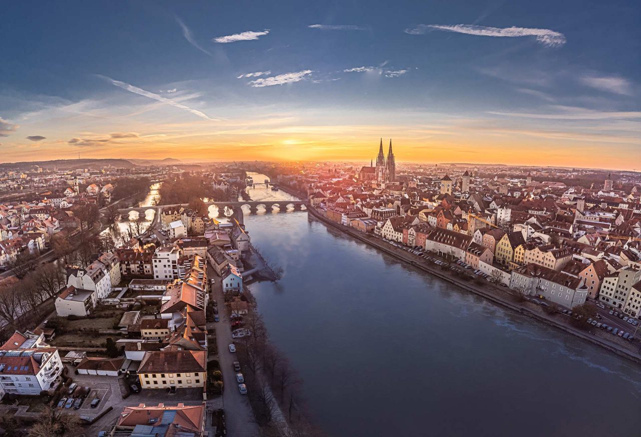 Regensburg Stadtansicht - Photo Studio Büttner