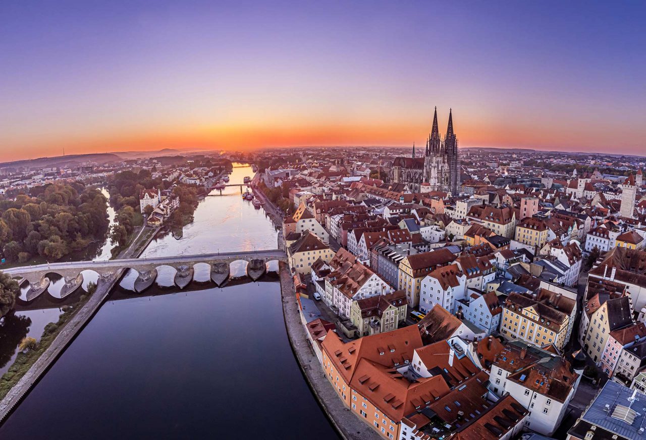 Regensburg Stadtansicht - Photo Studio Büttner