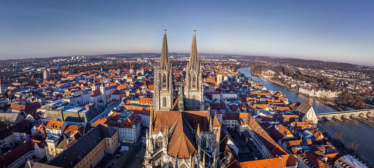 Regensburg Stadtansicht - Photo Studio Büttner
