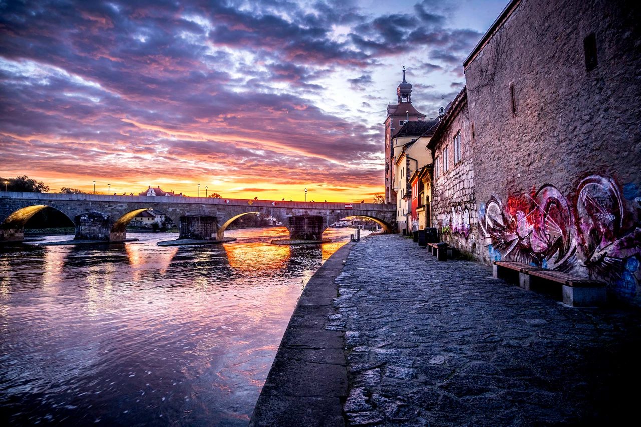 Regensburg Morgenstimmung Photo Studio Büttner