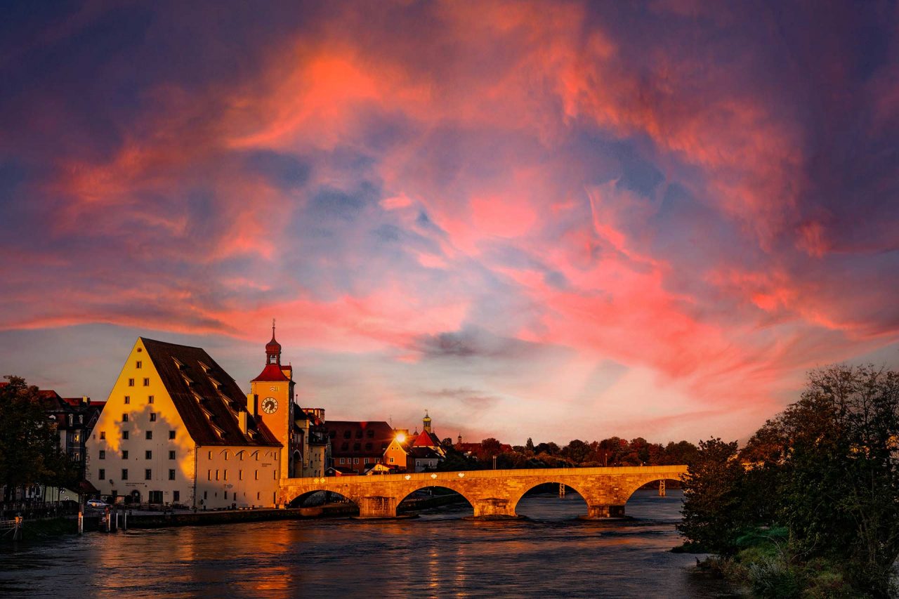 Regensburg Morgenstimmung Photo Studio Büttner